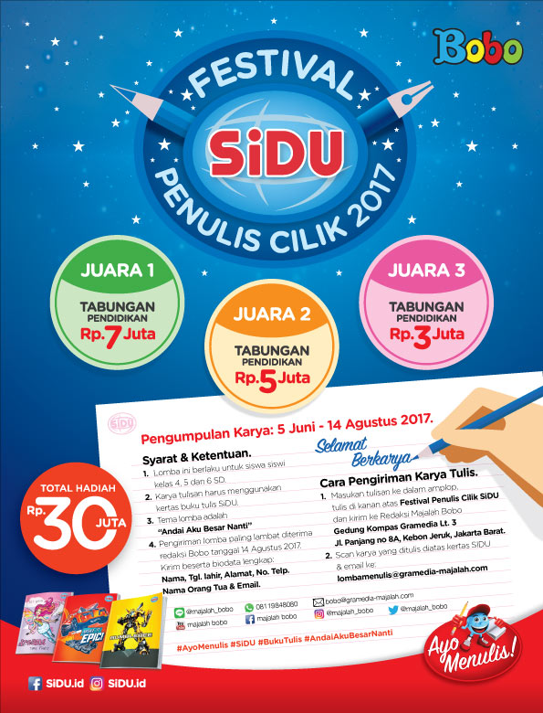Festival Penulis Cilik SiDU 2017